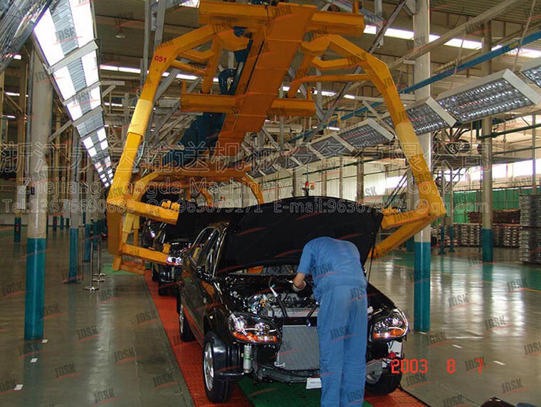 新能源汽車(chē)生產(chǎn)線，新能源汽車(chē)流水線，新能源汽車(chē)輸送線浙江永達(dá)專業(yè)定制